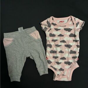 Skip Hop Pink Cloud Outfit